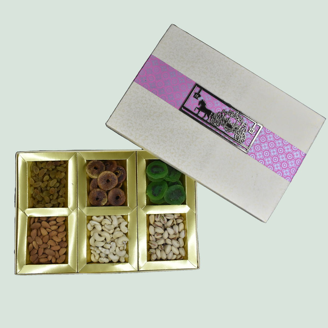 Healthynutsy Royal Assorted Dry Fruit & Exotic Delight Box