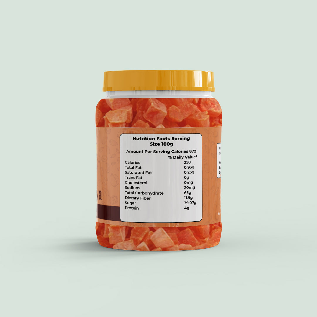Dried Sweet Papaya – Chewy, Naturally Sweet, & Rich in Vitamin C