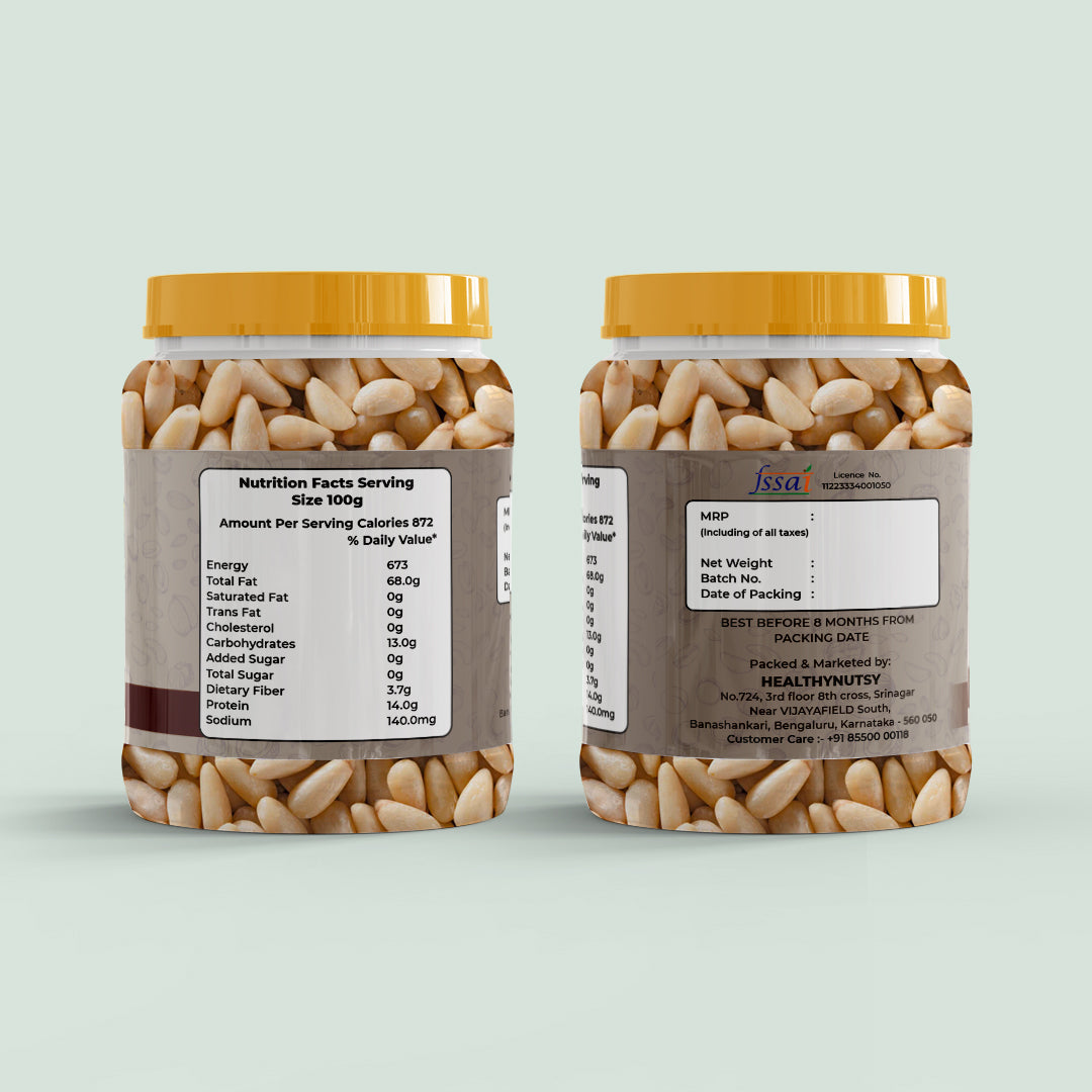 Premium Pine Nuts – Buttery Texture, Protein-Rich, and Packed with Healthy Fats