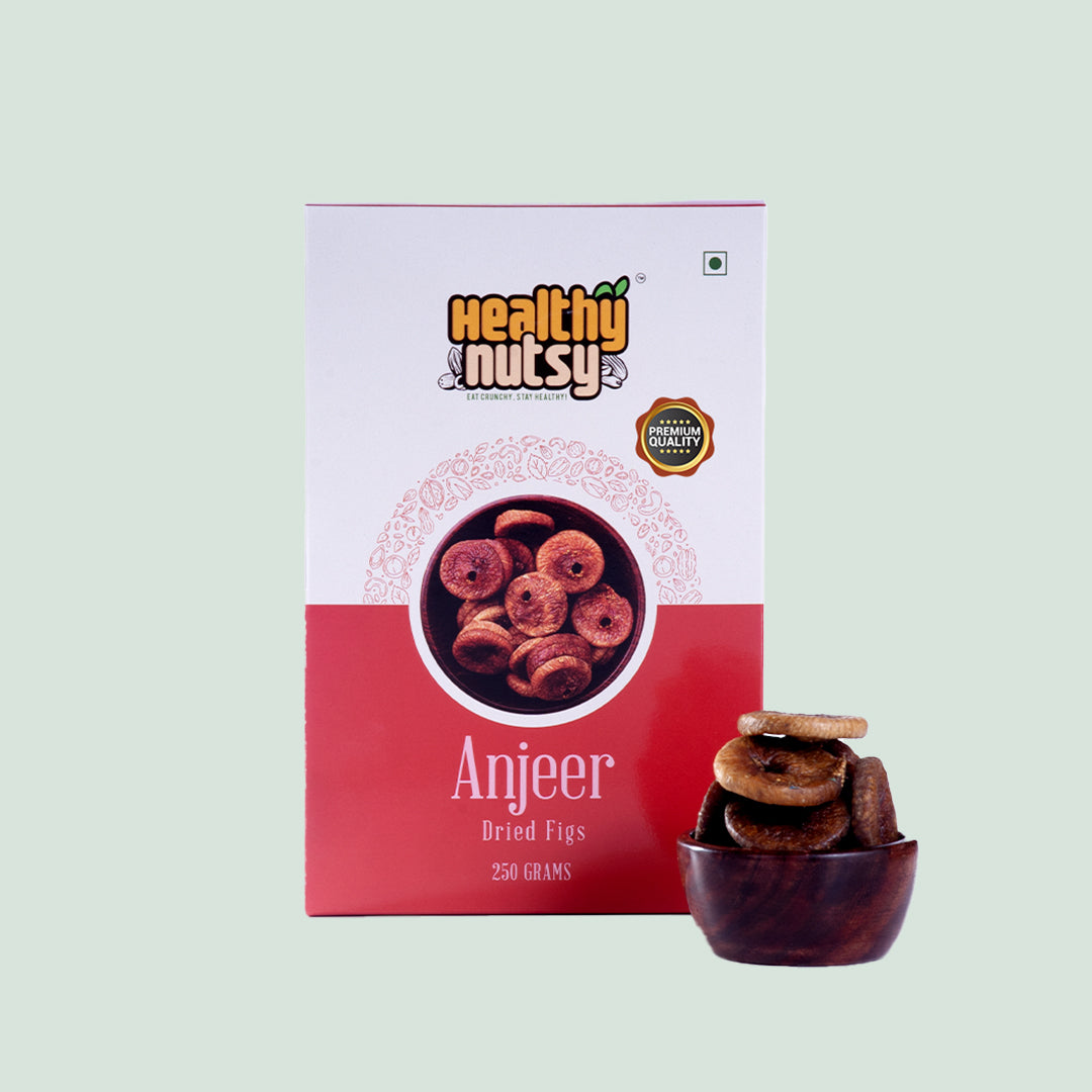 Premium Anjeer – Naturally Sweet Dried Figs Rich in Fiber, Calcium & Iron