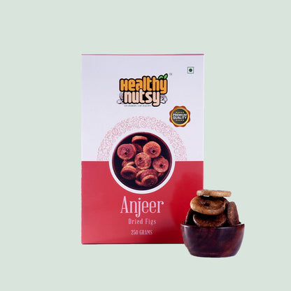 Premium Anjeer – Naturally Sweet Dried Figs Rich in Fiber, Calcium & Iron