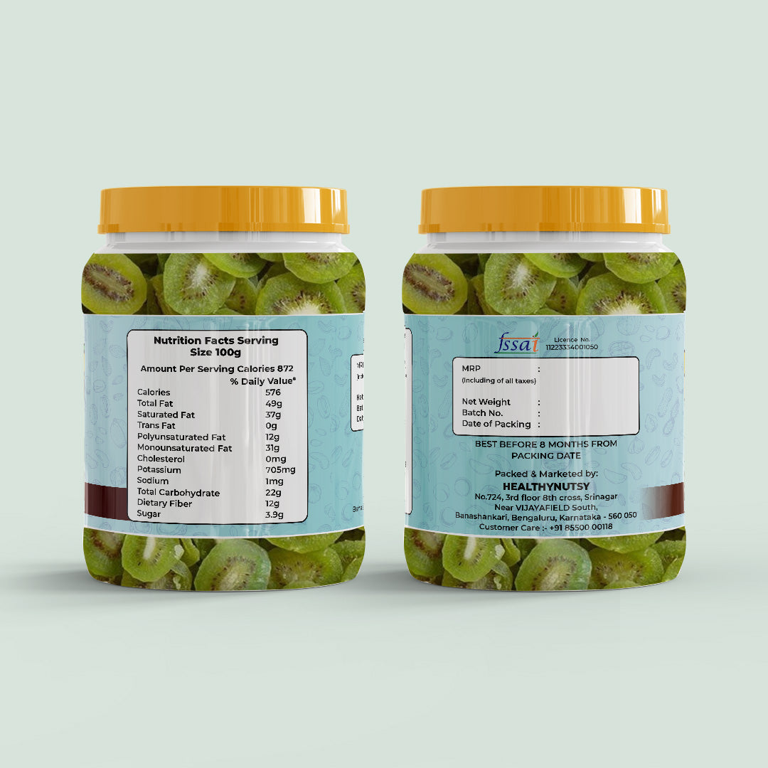Sweet and Tangy Dried Kiwi Slices – Rich in Vitamin C and Antioxidants