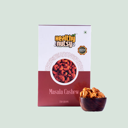 Premium Masala Cashews – Spicy Roasted Cashew Nuts with Aromatic Indian Masala