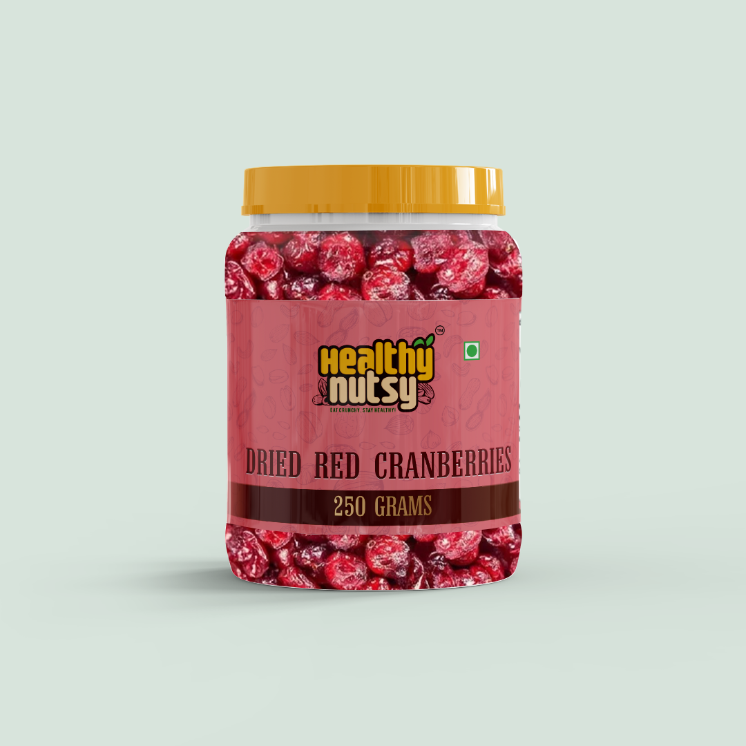 Sweet & Tart Dried Red Cranberries – Rich in Antioxidants & Vitamin C