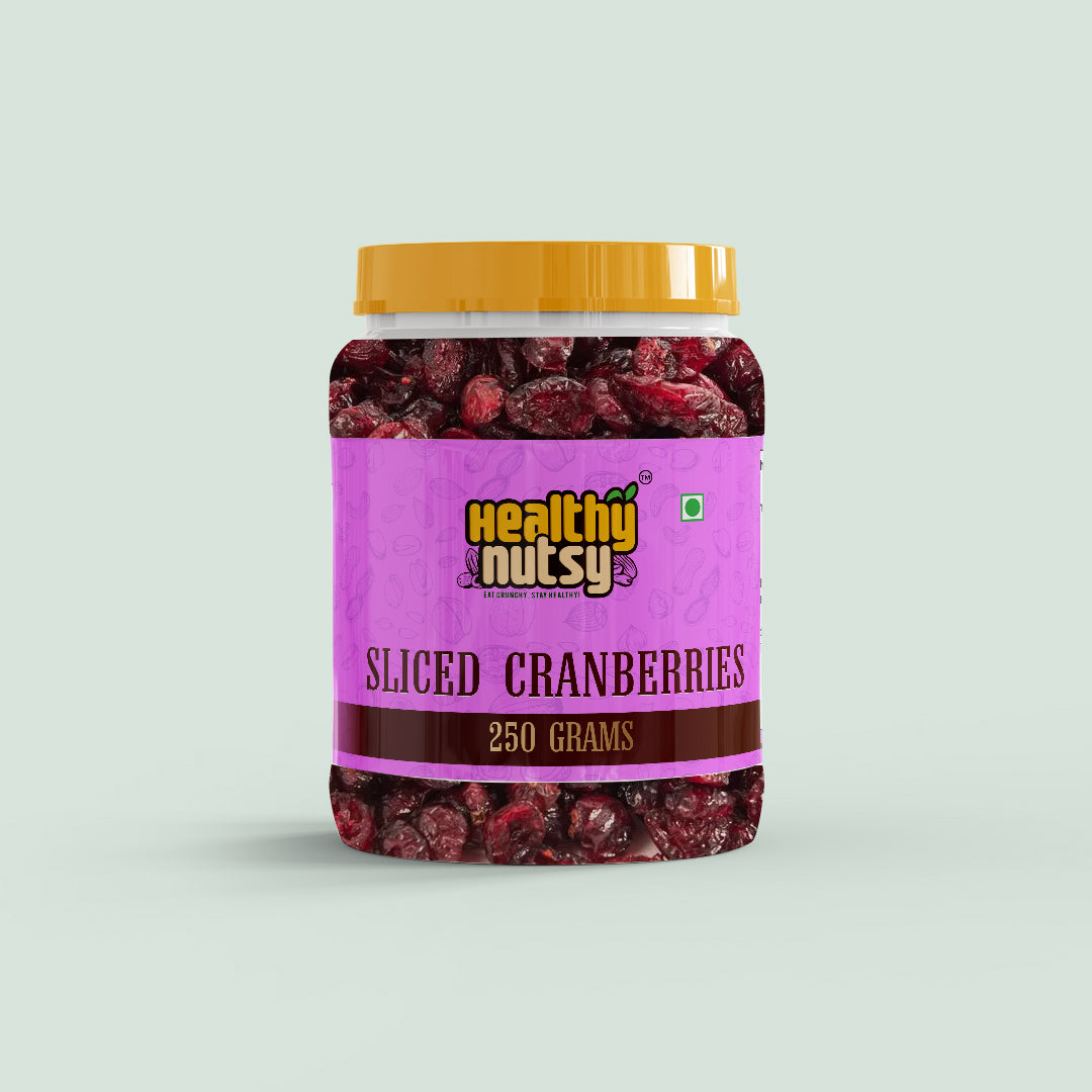 Premium Sliced Cranberries – Antioxidant-Rich & Healthy Snack