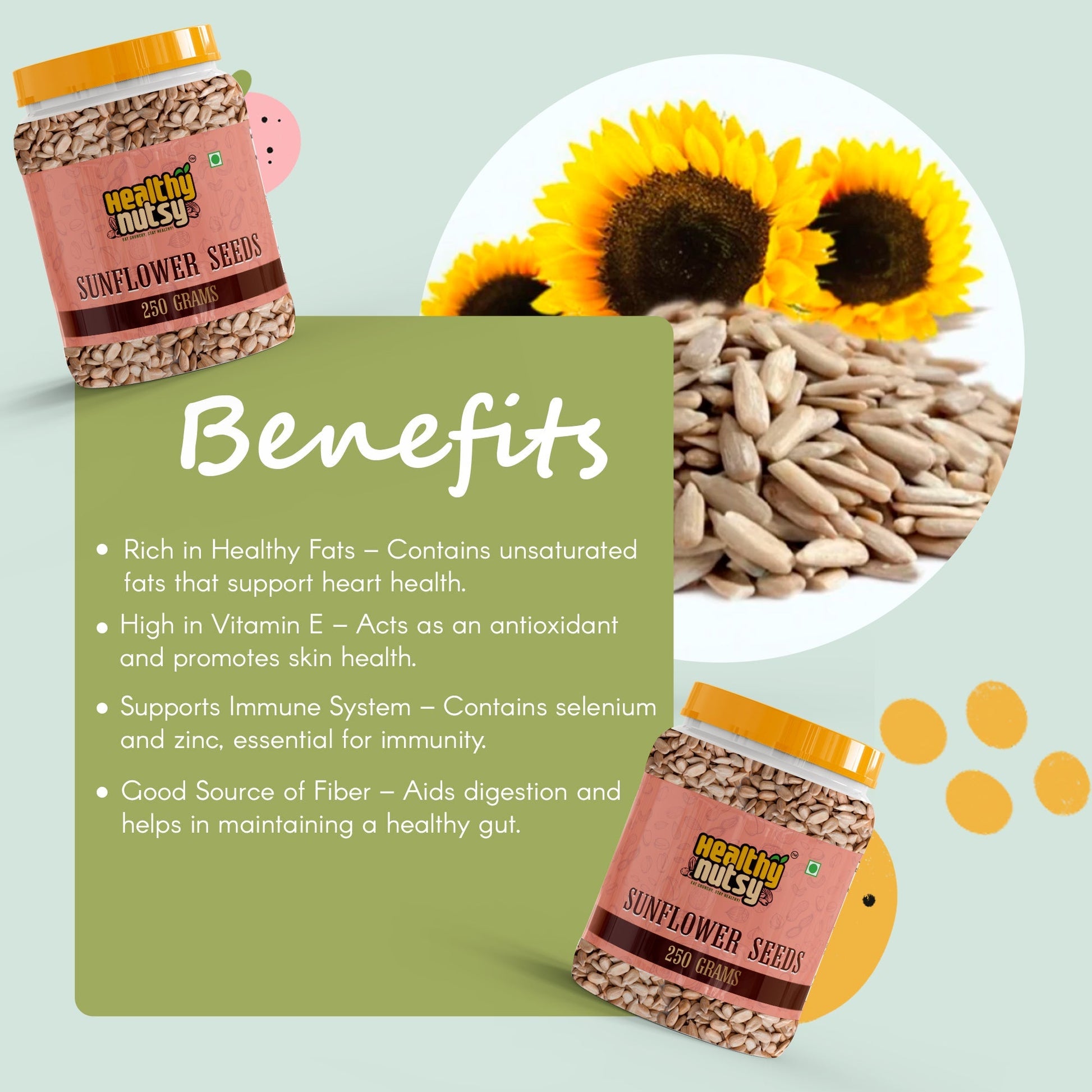 Sunflower Seeds – Protein-Packed Superfood for Healthy Snacking